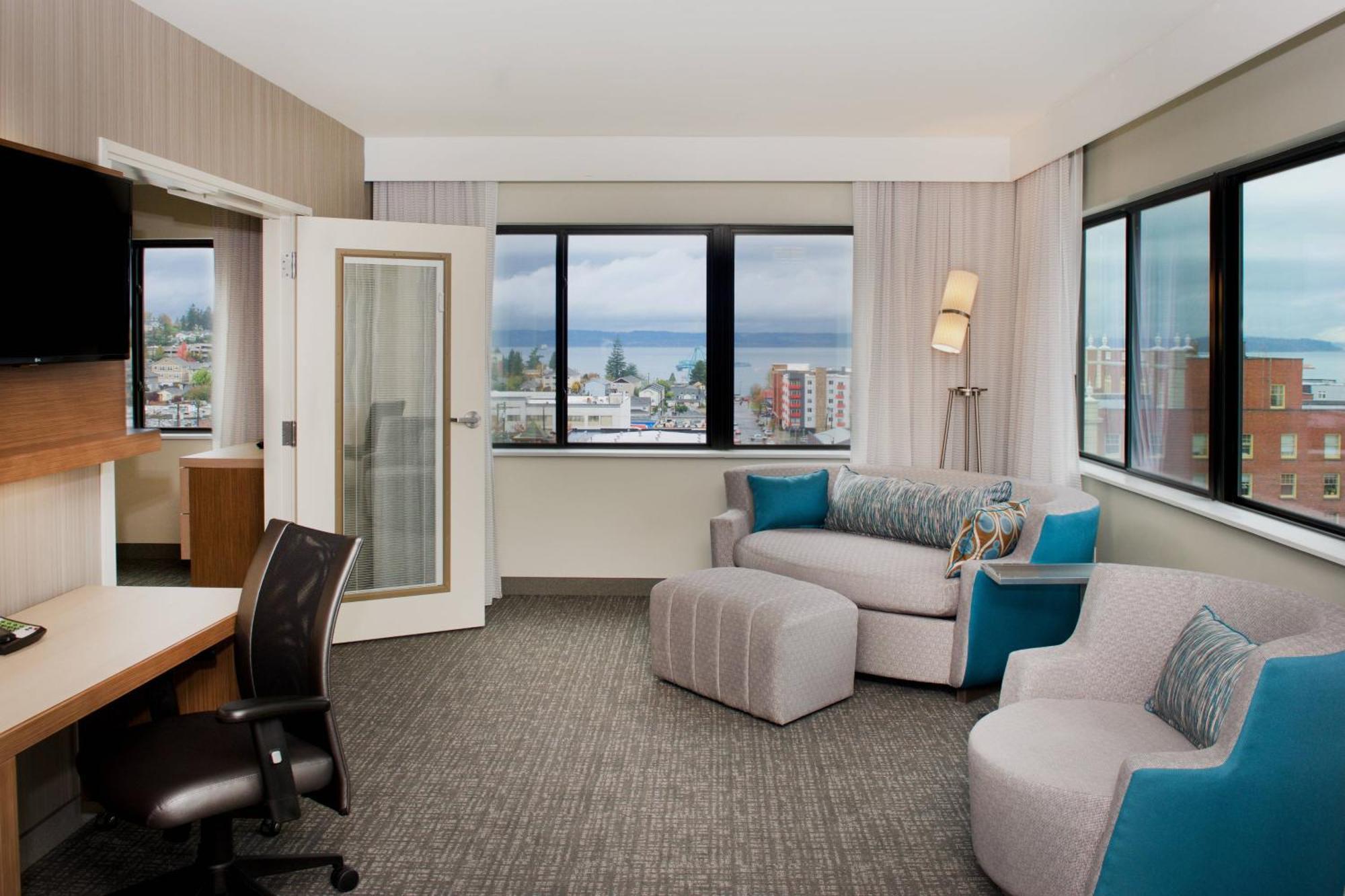 Courtyard By Marriott Seattle Everett Downtown Exterior photo