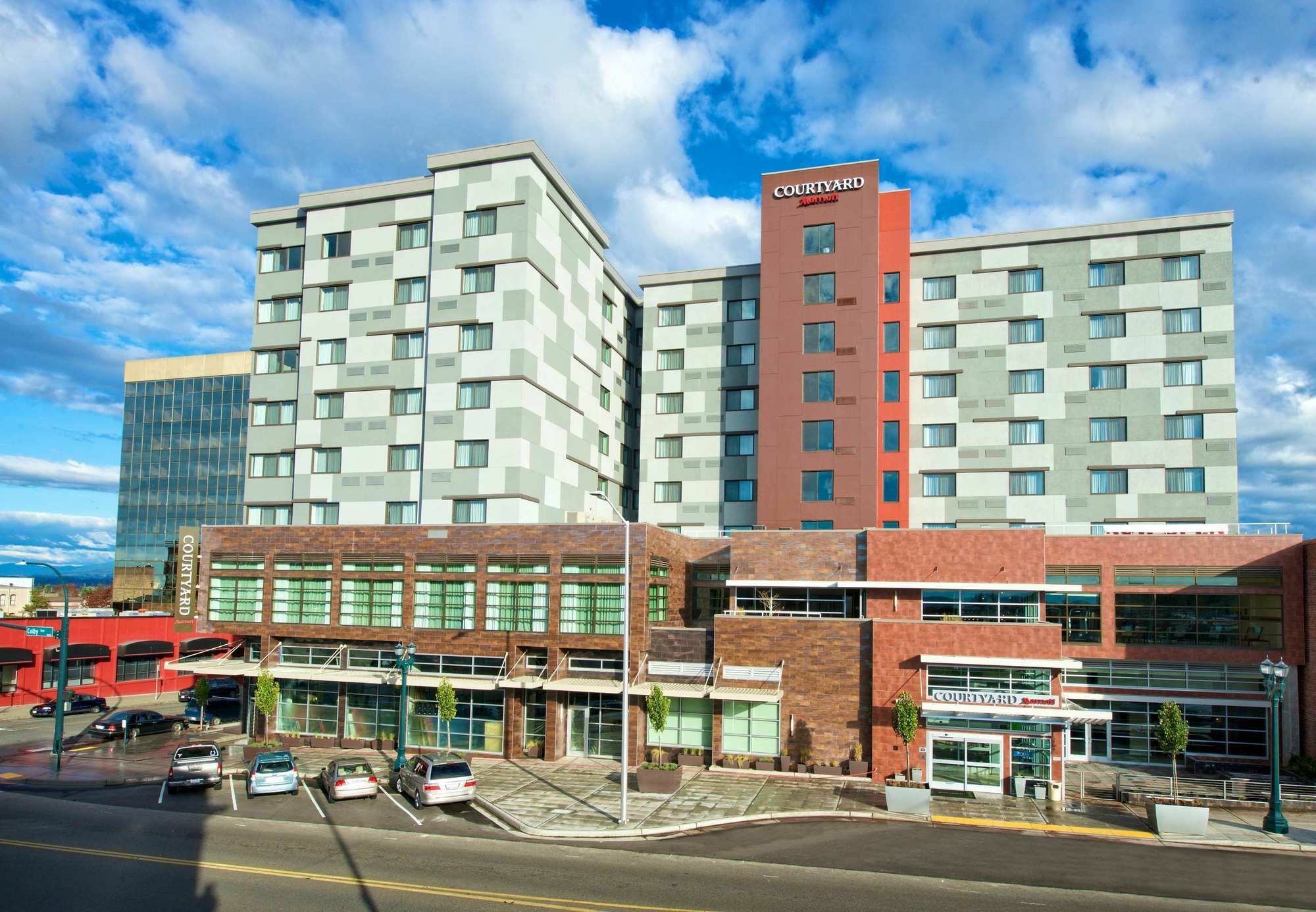 Courtyard By Marriott Seattle Everett Downtown Exterior photo